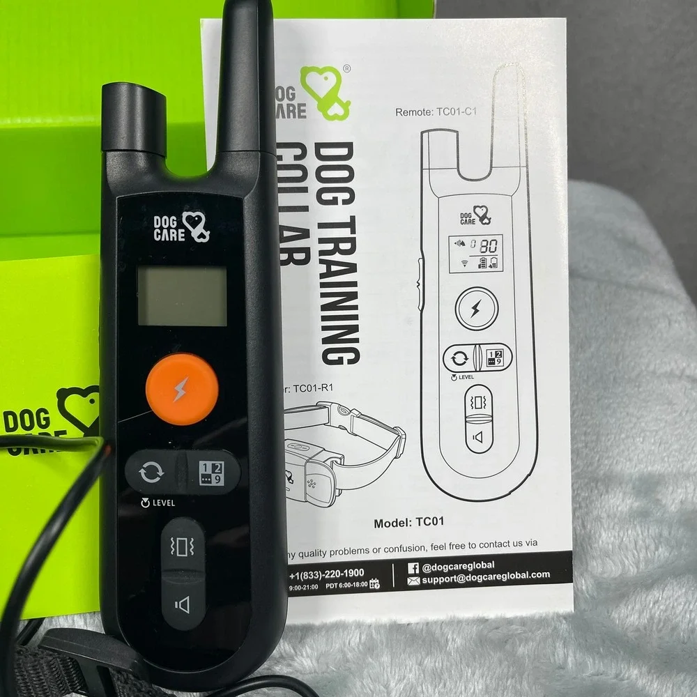 Dog Care Model TC01 Dog Training Collar System Rechargeable Collar - Works Great